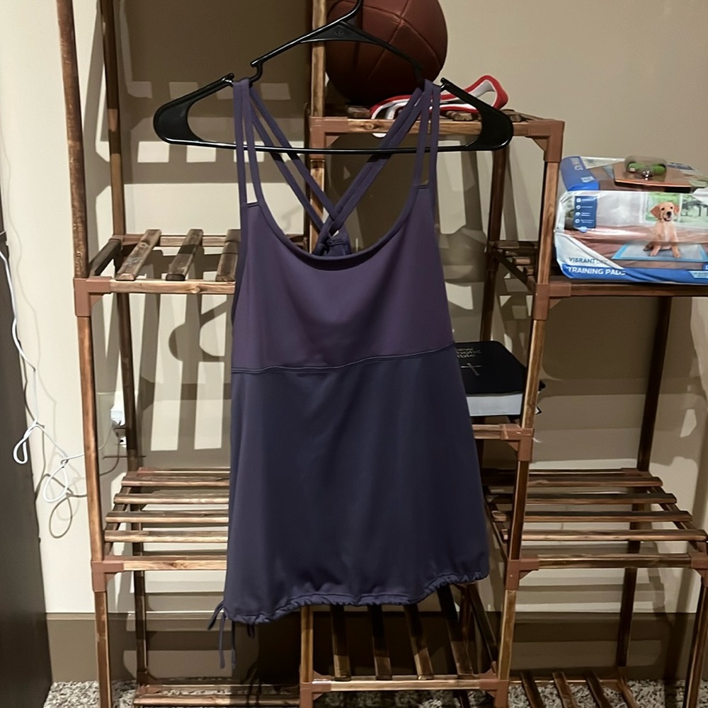 Purple Champion Active Tank Top.